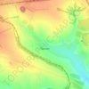 Talove topographic map, elevation, terrain