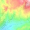 Ferreirim topographic map, elevation, terrain