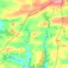 St. Allen topographic map, elevation, terrain