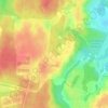 Сазонки topographic map, elevation, terrain