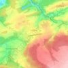 Le Roux topographic map, elevation, terrain