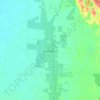 Coonawarra topographic map, elevation, terrain