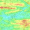 Saint-Mars-la-Jaille topographic map, elevation, terrain