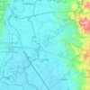 Cainta topographic map, elevation, terrain