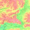 Рыльский район topographic map, elevation, terrain