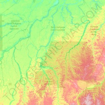 Borba topographic map, elevation, terrain