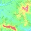 Saint-Aubin topographic map, elevation, terrain