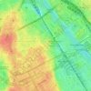 Quartier de la Gare topographic map, elevation, terrain