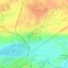 Андроновичи topographic map, elevation, terrain