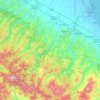 Forlì-Cesena topographic map, elevation, terrain