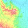 Montefalco topographic map, elevation, terrain