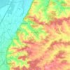 Buch am Erlbach topographic map, elevation, terrain
