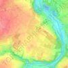 Feuguerolles-Bully topographic map, elevation, terrain