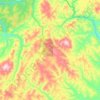 Вершино-Тёйский поссовет topographic map, elevation, terrain