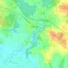 Grove City topographic map, elevation, terrain