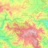 Constanza topographic map, elevation, terrain
