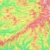 Waldbröl topographic map, elevation, terrain