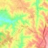 Bidoeira de Cima topographic map, elevation, terrain