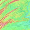 Perry County topographic map, elevation, terrain
