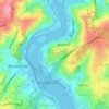 Sütlüce Mahallesi topographic map, elevation, terrain