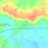 Little Somerford topographic map, elevation, terrain