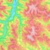 Gemeinde Thomasberg topographic map, elevation, terrain