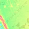 Western Flat topographic map, elevation, terrain