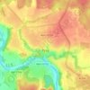 Руза topographic map, elevation, terrain