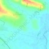 Thorpe Langton topographic map, elevation, terrain