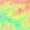 Concórdia topographic map, elevation, terrain