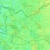 Isselburg topographic map, elevation, terrain
