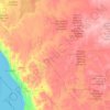 City Of Greater Geraldton topographic map, elevation, terrain