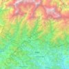 Kaski topographic map, elevation, terrain