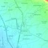 Binalonan topographic map, elevation, terrain