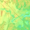 городское поселение Чудово topographic map, elevation, terrain