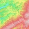 Sart topographic map, elevation, terrain