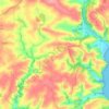 St. Ewe topographic map, elevation, terrain