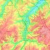 Ottignies-Louvain-la-Neuve topographic map, elevation, terrain