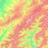 Станционный сельсовет topographic map, elevation, terrain