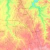 Radcliff topographic map, elevation, terrain