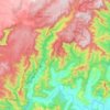 Lower Creek topographic map, elevation, terrain