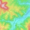 Schirmeck topographic map, elevation, terrain