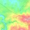 Moulines topographic map, elevation, terrain