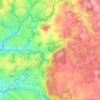 Saint-Servais topographic map, elevation, terrain
