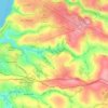 Colan topographic map, elevation, terrain