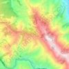 Kanpur Kalapani topographic map, elevation, terrain