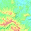 Golden Gate Highlands National Park topographic map, elevation, terrain