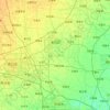 淮阳区 topographic map, elevation, terrain