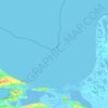 Темрюкский залив topographic map, elevation, terrain