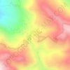 Pucara topographic map, elevation, terrain